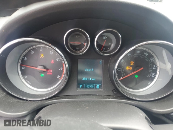 2011 Buick Regal CXL Turbo TO1 с VIN W04GV5EV8B1135784, выставлен на аукционе Copart как лот 62900835 с пробегом 102 578 миль миль и Чистый • Clean title. История ставок и продаж доступна на DreamBid. Изображение 9.