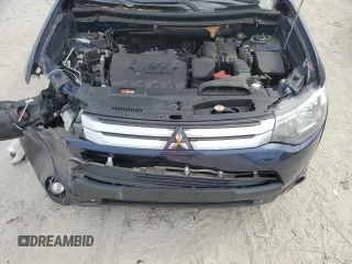 2015 Mitsubishi Outlander SE with VIN JA4AZ3A39FZ005622, listed as a Copart auction lot 55996605 with 121,285 mi miles and Salvage title. Bid and sale history available at DreamBid. Image 12.