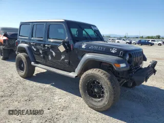 2020 Jeep Wrangler Unlimited Sport S z VIN 1C4HJXDG2LW169308, wystawiony jako Copart lot #55959105 z przebiegiem 58 950 mil mil oraz Szkoda całkowita • Salvage title. Historia ofert i sprzedaży dostępna na DreamBid. Obrazek 4.