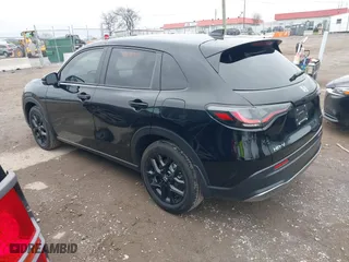 2023 Honda HR-V Sport with VIN 3CZRZ2H56PM720199, listed as a IAAI auction lot 41911555 with 10,996 mi miles. Bid and sale history available at carsss.com. Image 3.