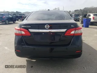 2015 Nissan Sentra SL with VIN 3N1AB7AP6FY234759, listed as a Copart auction lot 49855265 with 96,186 mi miles and Salvage Title. Bid and sale history available at DreamBid. Image 6.
