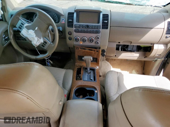 2005 Nissan Pathfinder LE with VIN 5N1AR18U25C776865, listed as a Copart auction lot 57057595 with Not provided miles and Non repairable. Bid and sale history available at DreamBid. Image 8.
