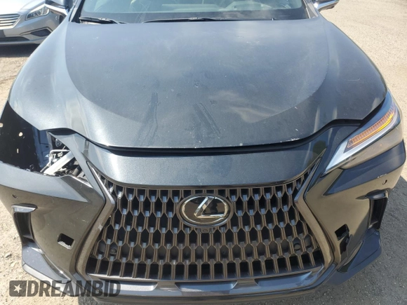 2024 Lexus NX 350h Luxury with VIN 2T2HKCEZ2RC018424, listed as a Copart auction lot 63134645 with 5,158 mi miles and Salvage title. Bid and sale history available at DreamBid. Image 12.