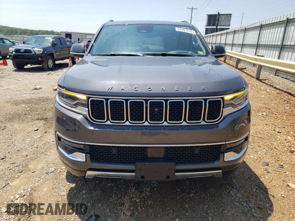 2022 Jeep Wagoneer Series III with VIN 1C4SJVDT8NS201275, listed as a Copart auction lot 63481615 with 57,569 mi miles and Salvage title. Bid and sale history available at DreamBid. Image 5.