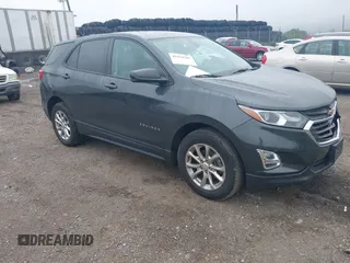 2021 Chevrolet Equinox LS with VIN 2GNAXHEV1M6105587, listed as a IAAI auction lot 42434305 with 36,818 mi miles and . Bid and sale history available at DreamBid. Image 1.