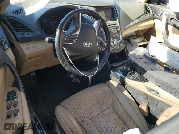 2015 Hyundai Azera Limited z VIN KMHFH4JG1FA433220, wystawiony jako Copart lot #50007845 z przebiegiem 133 942 mil mil oraz Szkoda całkowita • Salvage title. Historia ofert i sprzedaży dostępna na DreamBid. Obrazek 8.