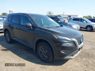 2023 Nissan Rogue S with VIN 5N1BT3AB3PC937818, listed as a IAAI auction lot 42390437 with 17,456 mi miles and . Bid and sale history available at DreamBid. Image 1.