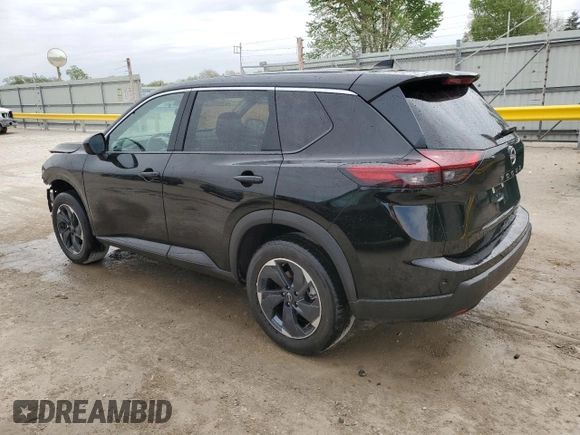 2025 Nissan Rogue SV with VIN 5N1BT3BA4SC797728, listed as a Copart auction lot 53833725 with 17,449 mi miles and Clean Title. Bid and sale history available at DreamBid. Image 2.