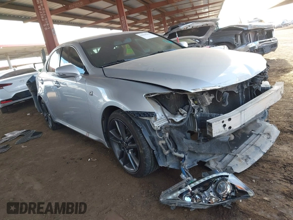 2011 Lexus IS 250 with VIN JTHBF5C23B2101542, listed as a IAAI auction lot 42044542 with 167,338 mi miles and . Bid and sale history available at DreamBid. Image 1.