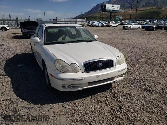 2002 Hyundai Sonata GLS with VIN KMHWF35H32A613876, listed as a Copart auction lot 81847494 with 119,892 mi miles and Salvage Title. Bid and sale history available at carsss.com. Image 10.