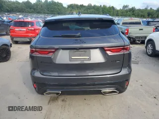 2023 Jaguar F-Pace R-Dynamic S with VIN SADCT2FU4PA714961, listed as a Copart auction lot 62012644 with 25,963 mi miles and Salvage Title. Bid and sale history available at DreamBid. Image 6.
