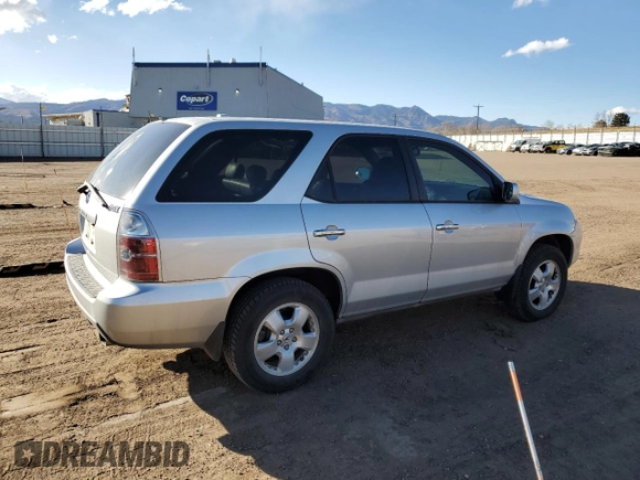 2005 Acura MDX with VIN 2HNYD18295H543153, listed as a Copart auction lot 48364815 with 137,744 mi miles and Clean Title. Bid and sale history available at carsss.com. Image 3.