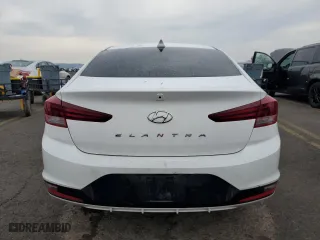 2020 Hyundai Elantra SEL with VIN 5NPD84LF1LH530633, listed as a Copart auction lot 53149715 with 114,285 mi miles and Clean Title. Bid and sale history available at carsss.com. Image 6.