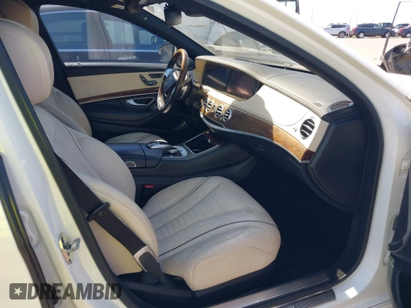 2015 Mercedes-Benz S 550 with VIN WDDUG8CBXFA185479, listed as a IAAI auction lot 42238690 with 120,552 mi miles and . Bid and sale history available at carsss.com. Image 5.
