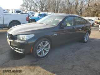 2010 BMW 5 Series Gran Turismo 550i xDrive with VIN WBASP4C59AC341090, listed as a Copart auction lot 89295685 with NaN miles and Salvage Title. Bid and sale history available at carsss.com. Image 1.