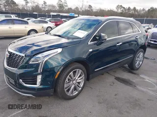 2024 Cadillac XT5 FWD Premium Luxury with VIN 1GYKNCR45RZ733939, listed as a IAAI auction lot 41224515 with 6,945 mi miles. Bid and sale history available at carsss.com. Image 2.