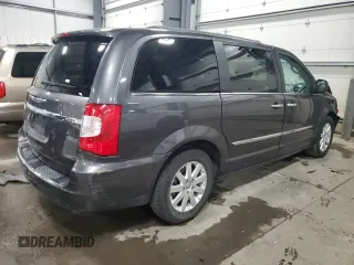 2015 Chrysler Town & Country Touring with VIN 2C4RC1BG4FR755522, listed as a Copart auction lot 49185875 with 109,915 mi miles and Salvage Title. Bid and sale history available at carsss.com. Image 3.