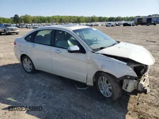 2010 Ford Focus SEL with VIN 1FAHP3HN1AW149134, listed as a Copart auction lot 52318815 with 244,171 mi miles and Salvage Title. Bid and sale history available at carsss.com. Image 4.