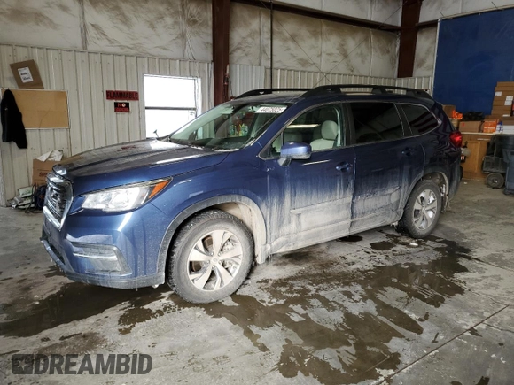 2019 Subaru Ascent Premium with VIN 4S4WMAFD1K3427652, listed as a Copart auction lot 44075025 with 66,965 mi miles and Salvage Title. Bid and sale history available at DreamBid. Image 1.