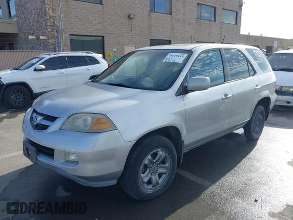 2004 Acura MDX with VIN 2HNYD18294H545516, listed as a IAAI auction lot 41620110 with 220,246 mi miles. Bid and sale history available at carsss.com. Image 6.