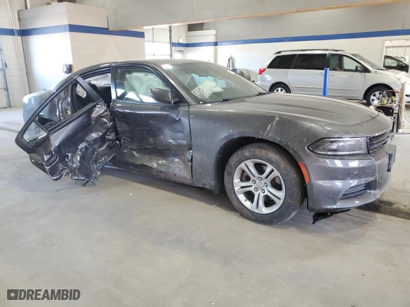 2022 Dodge Charger SXT with VIN 2C3CDXBG3NH254071, listed as a Copart auction lot 47698995 with 61,706 mi miles and Salvage Title. Bid and sale history available at carsss.com. Image 4.