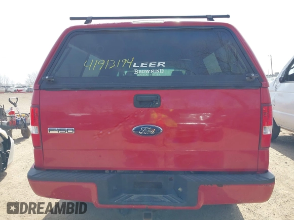 2007 Ford F-150 STX with VIN 1FTRX12W57FB47934, listed as a IAAI auction lot 41913194 with 159,778 mi miles and . Bid and sale history available at DreamBid. Image 16.
