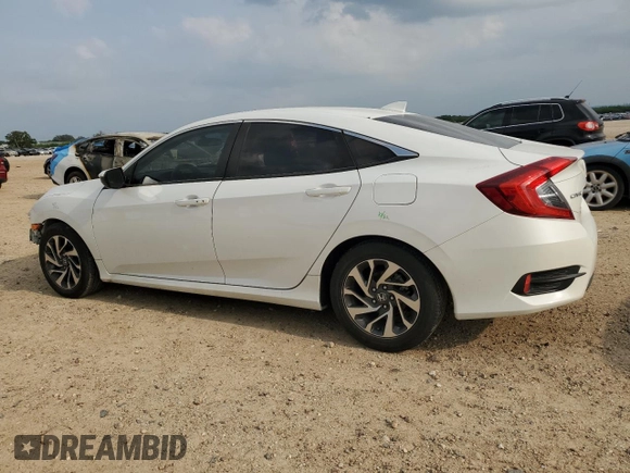 2018 Honda Civic EX with VIN 2HGFC2F71JH503780, listed as a Copart auction lot 55498105 with 119,788 mi miles and Salvage Title. Bid and sale history available at DreamBid. Image 2.