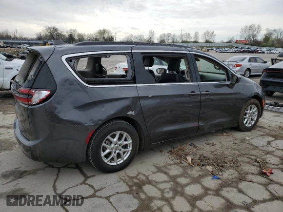 2022 Chrysler Pacifica Touring L z VIN 2C4RC1BG8NR115800, wystawiony jako Copart lot #50026585 z przebiegiem 94 111 mil mil oraz Szkoda całkowita • Salvage title. Historia ofert i sprzedaży dostępna na DreamBid. Obrazek 3.