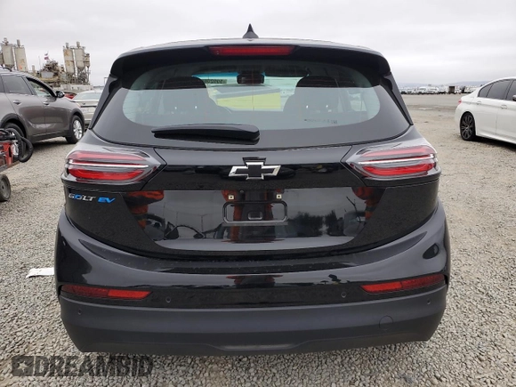 2023 Chevrolet Bolt EV 1LT with VIN 1G1FW6S0XP4108095, listed as a Copart auction lot 59920655 with 22,657 mi miles and Salvage title. Bid and sale history available at DreamBid. Image 6.
