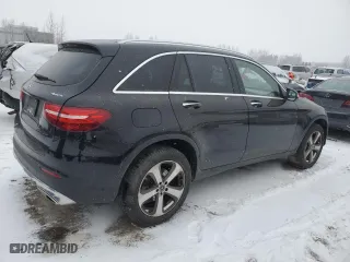 2018 Mercedes-Benz GLC with VIN WDC0G4KB7JV114884, listed as a Copart auction lot 87904445 with 71,491 mi miles and Clean Title. Bid and sale history available at carsss.com. Image 3.