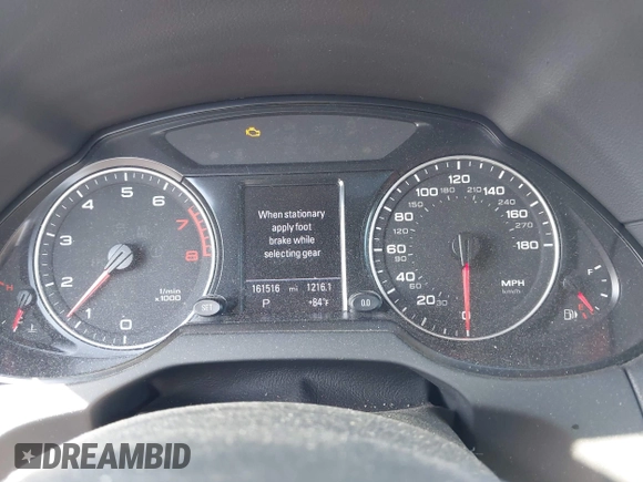 2010 Audi Q5 Premium Plus with VIN WA1LKAFP1AA058724, listed as a IAAI auction lot 42470650 with 161,516 mi miles and . Bid and sale history available at DreamBid. Image 7.