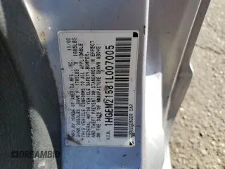 2001 Honda Civic LX with VIN 1HGEM21581L007005, listed as a Copart auction lot 80998594 with 0 mi miles and Salvage Title. Bid and sale history available at carsss.com. Image 13.