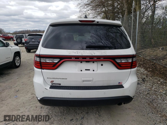 2020 Dodge Durango Pursuit with VIN 1C4RDJFG3LC286998, listed as a Copart auction lot 51589835 with 32,927 mi miles and Salvage title. Bid and sale history available at DreamBid. Image 6.