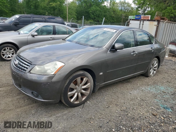 2006 Infiniti M with VIN JNKAY01E26M105968, listed as a Copart auction lot 55413975 with Not Provided miles and Salvage Title. Bid and sale history available at carsss.com. Image 1.