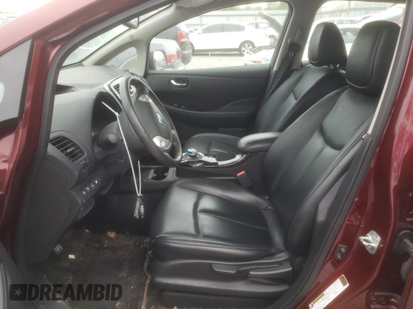 2016 Nissan LEAF S with VIN 1N4BZ0CP8GC314324, listed as a Copart auction lot 50469853 with 28,235 mi miles. Bid and sale history available at carsss.com. Image 7.