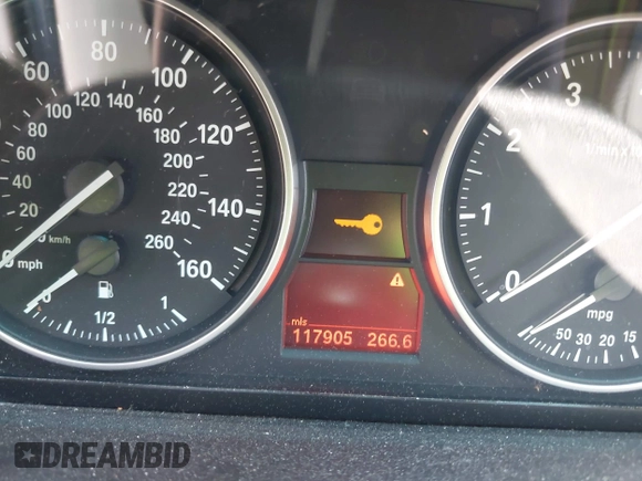 2011 BMW 3 Series 328i xDrive with VIN WBAPK5C56BA660390, listed as a IAAI auction lot 42491271 with 117,905 mi miles and . Bid and sale history available at DreamBid. Image 7.