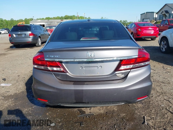 2014 Honda Civic EX-L with VIN 2HGFB2F92EH546440, listed as a IAAI auction lot 42116196 with 176,535 mi miles and . Bid and sale history available at DreamBid. Image 16.