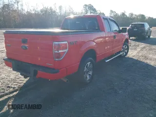 2013 Ford F-150 XL with VIN 1FTEX1CM9DFA85591, listed as a IAAI auction lot 41421995 with 171,903 mi miles. Bid and sale history available at carsss.com. Image 4.
