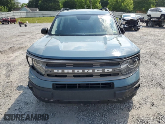 2021 Ford Bronco Sport Big Bend with VIN 3FMCR9B62MRA91007, listed as a Copart auction lot 53842295 with 59,535 mi miles and Salvage title. Bid and sale history available at DreamBid. Image 5.