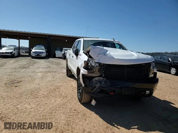 2021 Chevrolet Silverado 1500 LT Trail Boss with VIN 1GCPYFED0MZ339137, listed as a Copart auction lot 48218085 with 90,611 mi miles and Salvage Title. Bid and sale history available at DreamBid. Image 10.