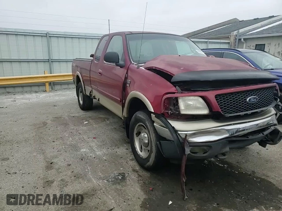 2000 Ford F-150 XL with VIN 2FTRX18L9YCA84945, listed as a Copart auction lot 44563715 with 0 mi miles and Clean Title. Bid and sale history available at carsss.com. Image 10.