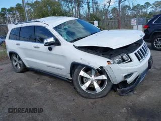 2015 Jeep Grand Cherokee Limited with VIN 1C4RJEBG7FC848444, listed as a IAAI auction lot 41717844 with 74,681 mi miles. Bid and sale history available at carsss.com. Image 1.