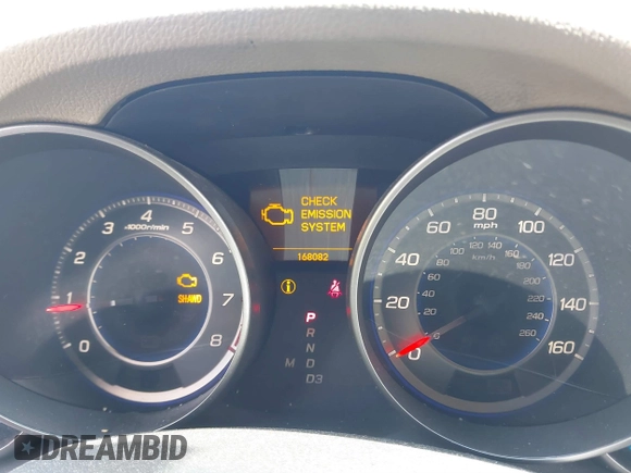 2007 Acura MDX Tech Pkg with VIN 2HNYD28327H509587, listed as a IAAI auction lot 41854884 with 168,082 mi miles. Bid and sale history available at carsss.com. Image 7.