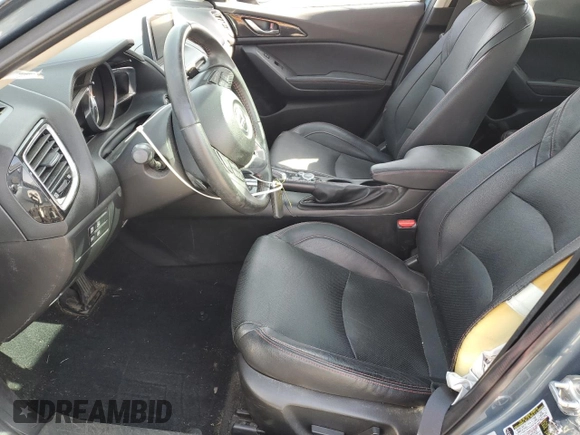 2015 Mazda 3 S Grand Touring with VIN JM1BM1W32F1220361, listed as a Copart auction lot 54720745 with 71,960 mi miles and Salvage Title. Bid and sale history available at DreamBid. Image 7.