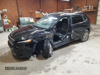 2018 Jeep Cherokee Limited z VIN 1C4PJMDB3JD571989, wystawiony jako Copart lot #47698015 z przebiegiem Nie podano mil oraz Szkoda całkowita • Salvage title. Historia ofert i sprzedaży dostępna na DreamBid. Obrazek 1.