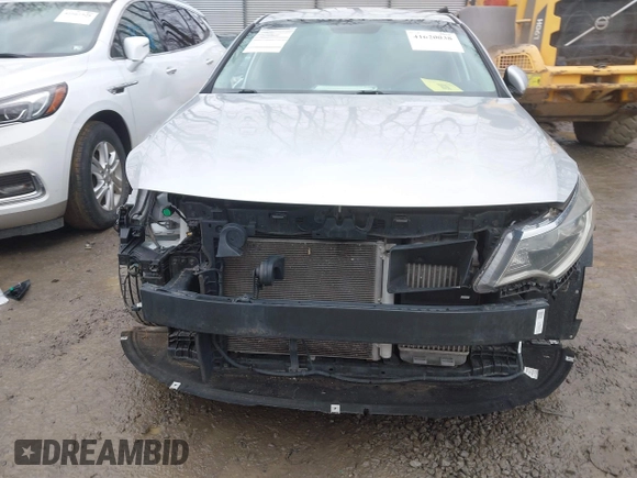 2016 Kia Optima LX Turbo with VIN 5XXGT4L1XGG006432, listed as a IAAI auction lot 41620038 with 137,210 mi miles. Bid and sale history available at carsss.com. Image 18.