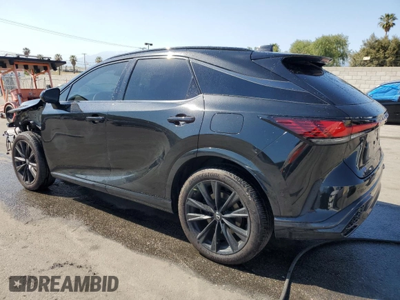 2023 Lexus RX with VIN 2T2BCMEA0PC006448, listed as a Copart auction lot 50331914 with 9,379 mi miles. Bid and sale history available at carsss.com. Image 2.