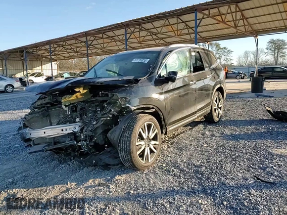 2020 Honda Pilot Touring 8-Passenger with VIN 5FNYF6H96LB012456, listed as a Copart auction lot 87736855 with 43,147 mi miles and Salvage Title. Bid and sale history available at DreamBid. Image 12.