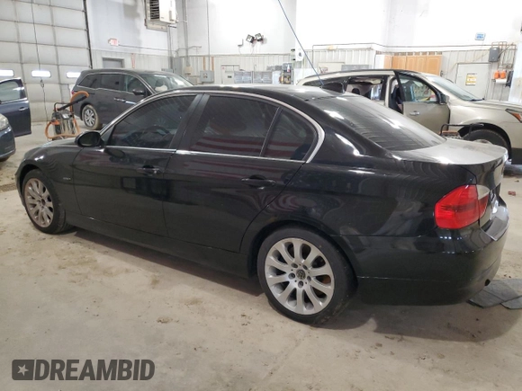 2007 BMW 3 Series 335i with VIN WBAVB73507PA87352, listed as a Copart auction lot 54055315 with 179,333 mi miles and Salvage title. Bid and sale history available at DreamBid. Image 2.