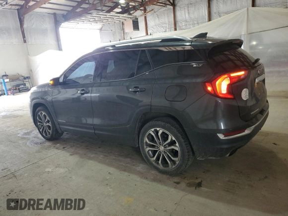 2020 GMC Terrain SLT with VIN 3GKALPEX3LL265453, listed as a Copart auction lot 55657345 with 160,223 mi miles and Salvage title. Bid and sale history available at DreamBid. Image 2.